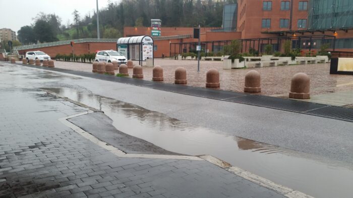 STAZIONE ALLAGATA PER I TOMBINI OTTURATI