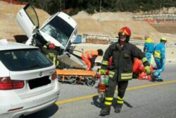 Riaperta la Senese dopo l'incidente-LE FOTO