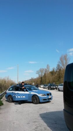 Maxi posto di blocco della Polizia, multata un'ottantenne