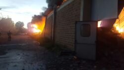 Brucia fornace inattiva da anni