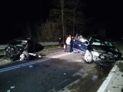 Scontro nella notte: cinque feriti