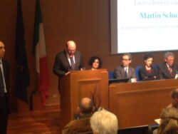 Laurea honoris causa a Martin Schulz, presidente del Parlamento europeo