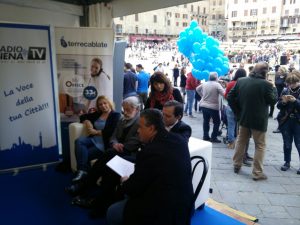 Mercato nel Campo con Siena Tv Radio Siena