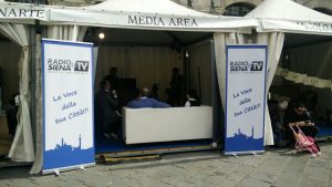 Mercato nel Campo con Siena Tv Radio Siena