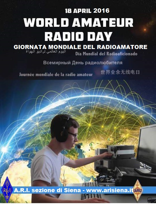 18 aprile, giornata mondiale del radioamatore. A Siena si terr&agrave; un incontro pubblico
