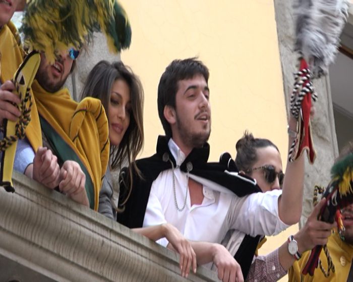 Feriae Matricularum aperte con carciofata e madrina - IL VIDEO