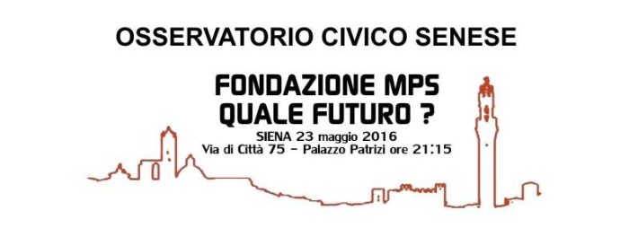 Il futuro della Fondazione Mps stasera su Radio Siena Tv