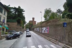 Via Achille Sclavo a senso unico per i lavori in via Fiorentina