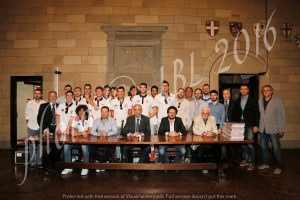 L'impresa della Virtus Siena festeggiata in Comune