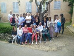 La donazione delle donne delle contrade a Casa Clementina