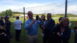 Claudio Ranieri, oggi la cittadinanza onoraria, ieri la domenica alla festa di Castelnuovo Berardenga - LE FOTO