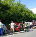 Maxi tamponamento a Costafabbri, quattro auto coinvolte