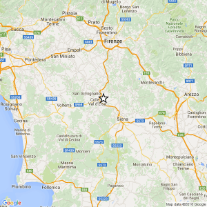 Scossa di terremoto magnitudo 2.9  a Siena