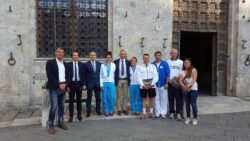 Il Ct Siena ricevuto in Palazzo Pubblico: festeggiata la serie A