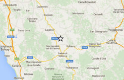 Terremoto a Volterra, sisma avvertito in Val d'Elsa