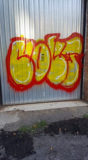 Ancora brutte scritte dei vandali writers