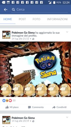 Rimosso fotomontaggio del Palio con i Pokemon