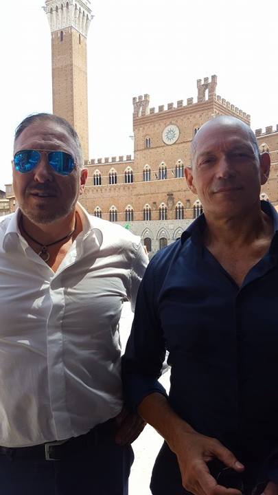 Lorenzo Rosso incontra ed invita il presidente degli animalisti Fuccelli ad assistere al Palio