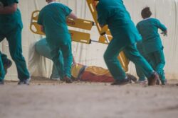 Soccorso in Piazza da record: dieci secondi