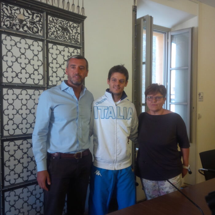 Matteo Betti in partenza per le Paralimpiadi di Rio