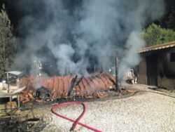 Fiamme nella notte, si pensa all'origine dolosa