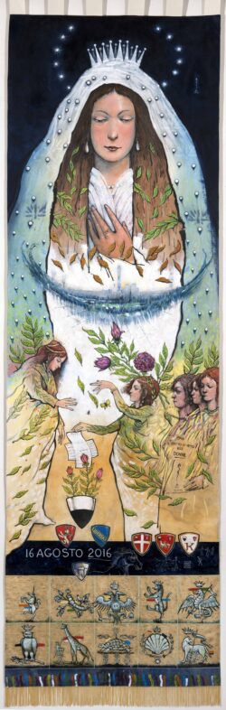 Applausi per il delicato drappellone di Coenegracht