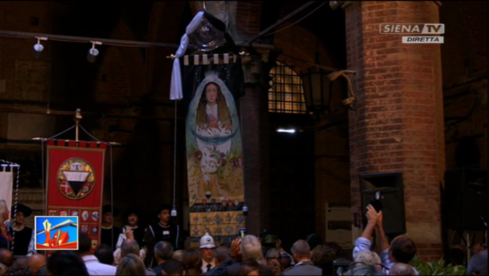 Presentazione Drappellone 10082016