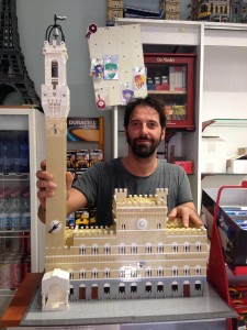 Palazzo Comunale di Siena in Danimarca, ma con i mattoncini della Lego