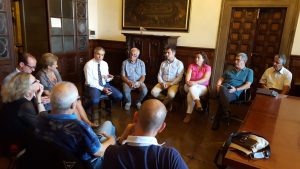 incontro comune per aiuti ai terremotati