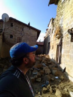 Post-terremoto, i geometri di Siena ad Amatrice