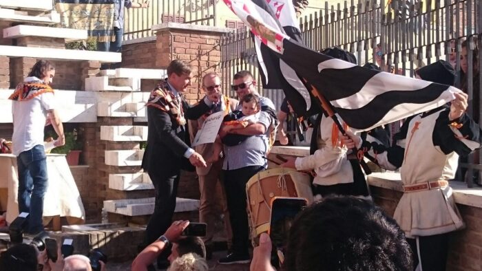 I 177 battezzati nella Lupa