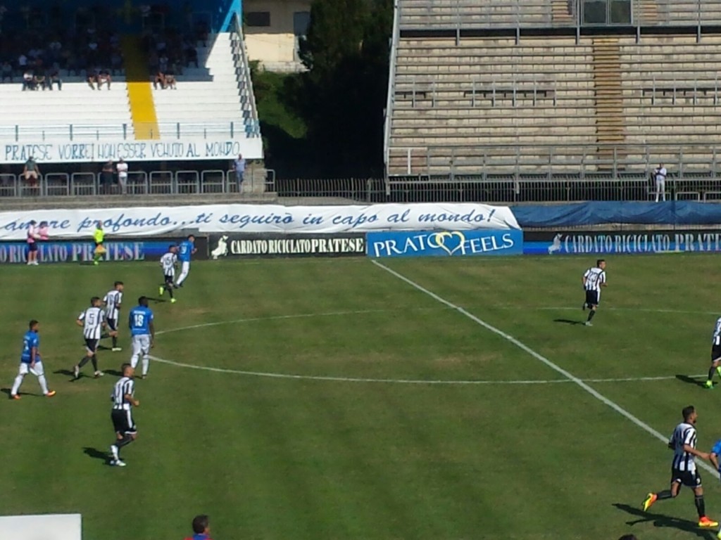 Prato - Robur: Siena in vantaggio alla fine del primo tempo, doppio Marotta