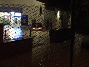 Allagamenti ad Asciano, negozi sott'acqua