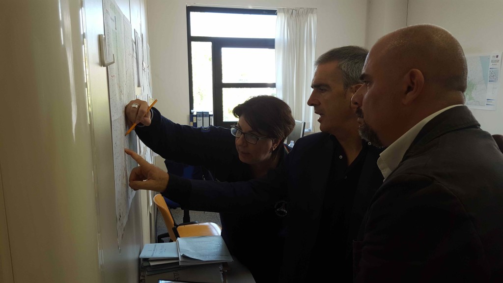 Il sindaco Valentini visita i territori colpiti dal sisma del 24 agosto