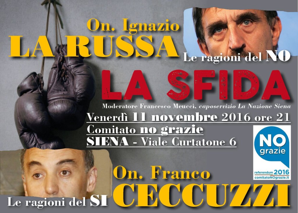 La sfida: La Russa vs Ceccuzzi