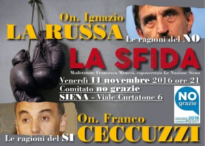 La sfida: La Russa vs Ceccuzzi