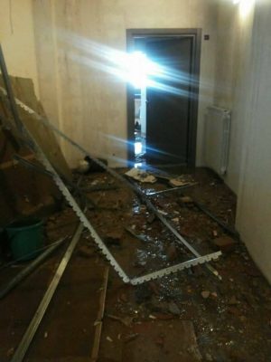 Maltempo: scuola del Petriccio allagata ma la situazione &egrave; in miglioramento - LE FOTO