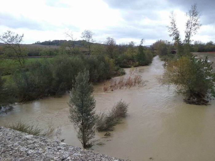 Maltempo: fiumi senesi in piena ma nessuna criticit&agrave;