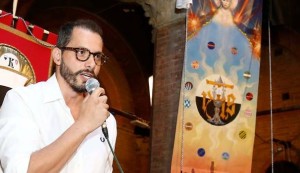 Prestigioso incarico per Francesco Mori, pittore del drappellone vinto dalla Torre