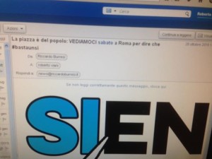 Propaganda per il S&igrave; usando la posta aziendale