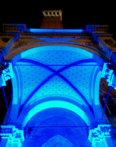 Siena illumina di blu e verde la Cappella di Piazza del Campo a sostegno dei malati di Neurofibromatosi
