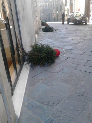 Vandali in via Montanini: acquisite le immagini, c'&egrave; una pista
