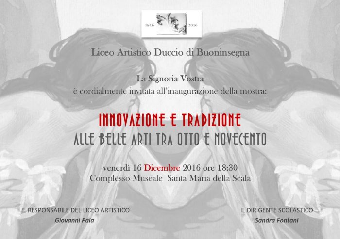 Tutto pronto per la mostra &ldquo;Innovazione e tradizione. Alle Belle Arti tra Otto e Novecento&rdquo;