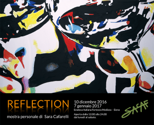 “Reflection”: a Siena la mostra personale di Sara Cafarelli