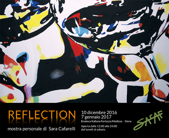 &ldquo;Reflection&rdquo;: a Siena la mostra personale di Sara Cafarelli