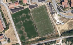 Razzia al campo di Taverne, ladri a lavoro per Natale