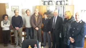 Questore in visita a commissariati e sindaci per gli auguri di Natale