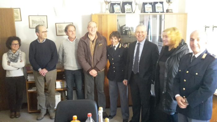 Questore in visita a commissariati e sindaci per gli auguri di Natale