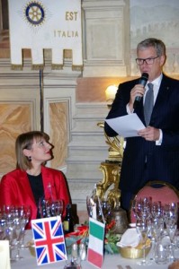 L'Ambasciatore del Regno Unito ospite al Rotary Siena Est