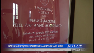 Inaugurato l'anno Accademico dell'Università di Siena